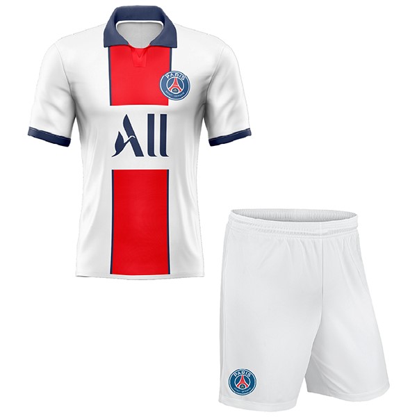 Camiseta Paris Saint Germain 2ª Niños 2020/21 Blanco